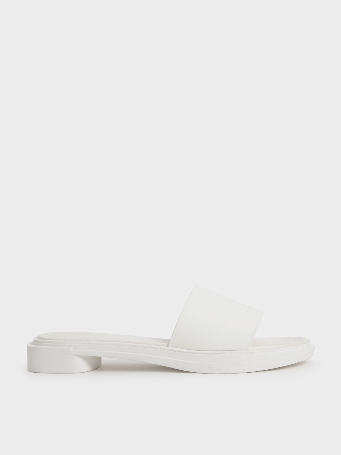 

Slide Sandals, White