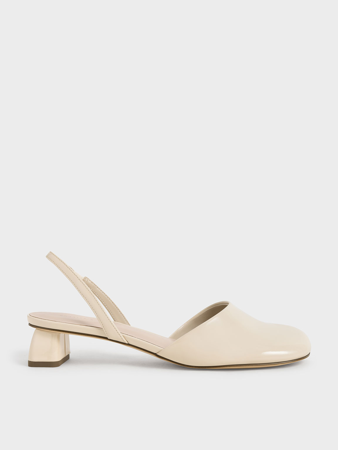 

Patent Round-Toe Slingback Pumps