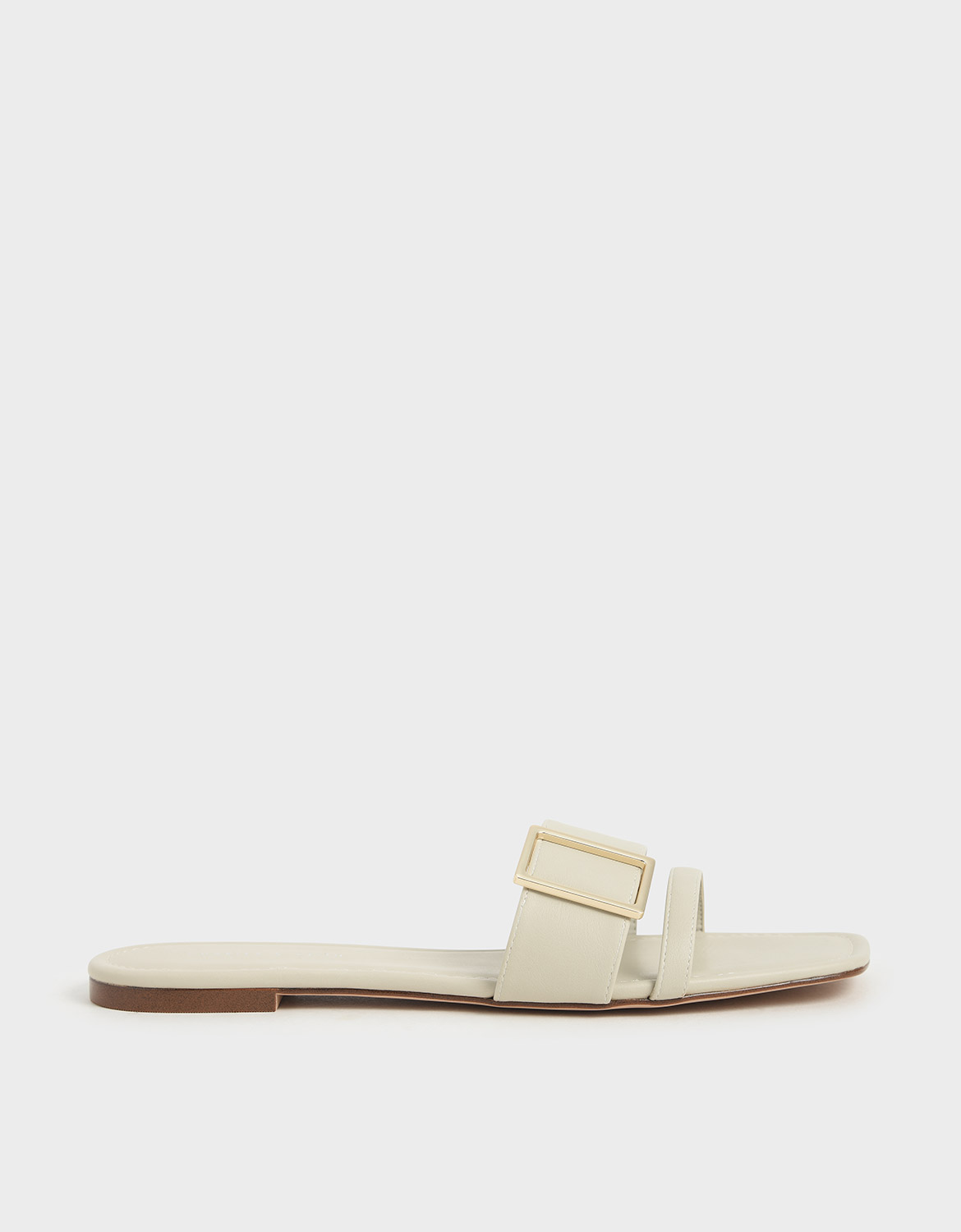 

Buckle Slide Sandals